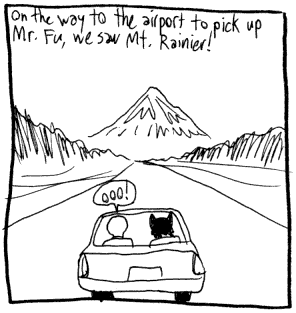 Fig. 2: Saw Mt. Rainier!